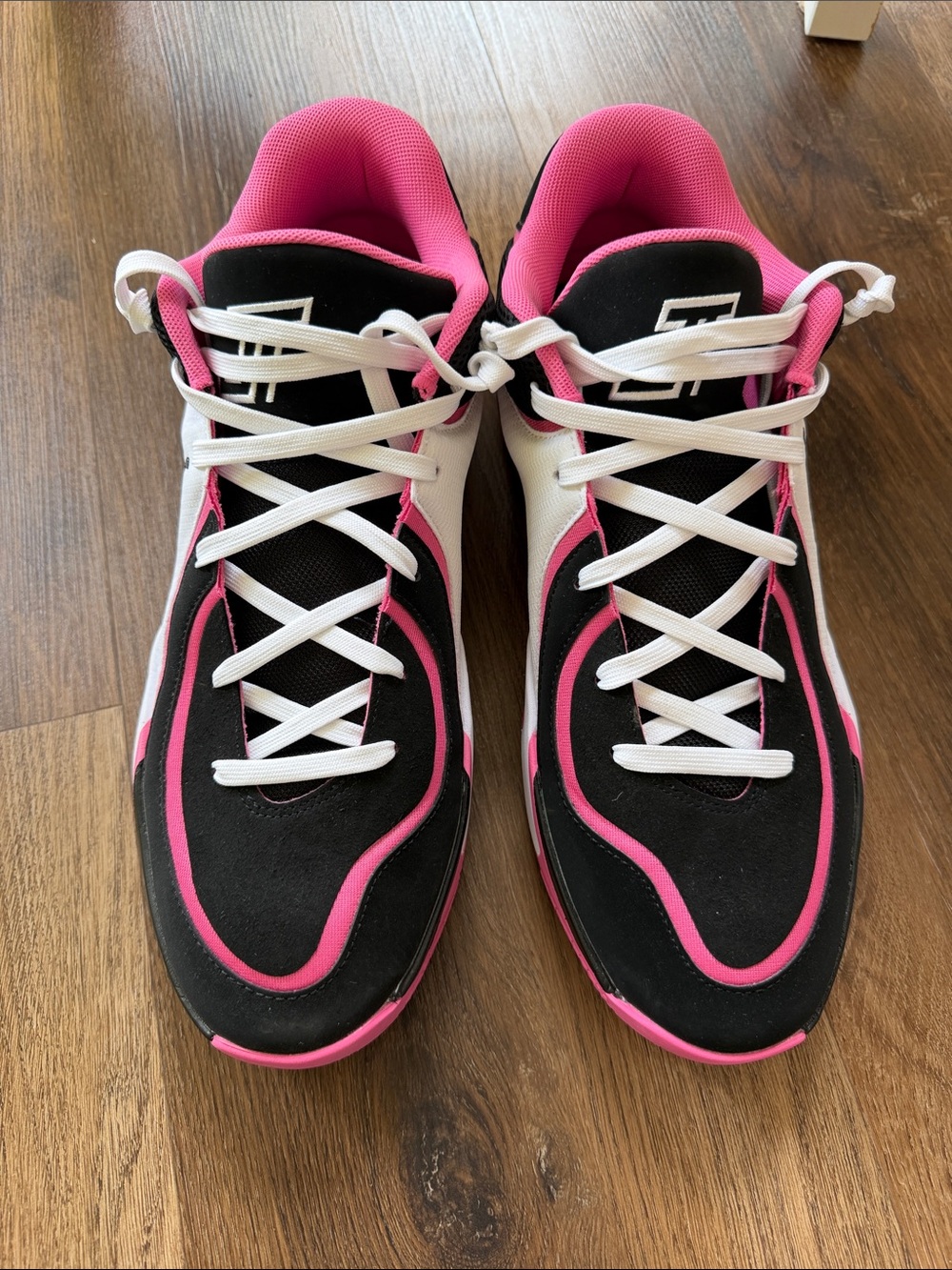 Men’s Jordans- Jayson Tatum - Black and Pink Sneakers